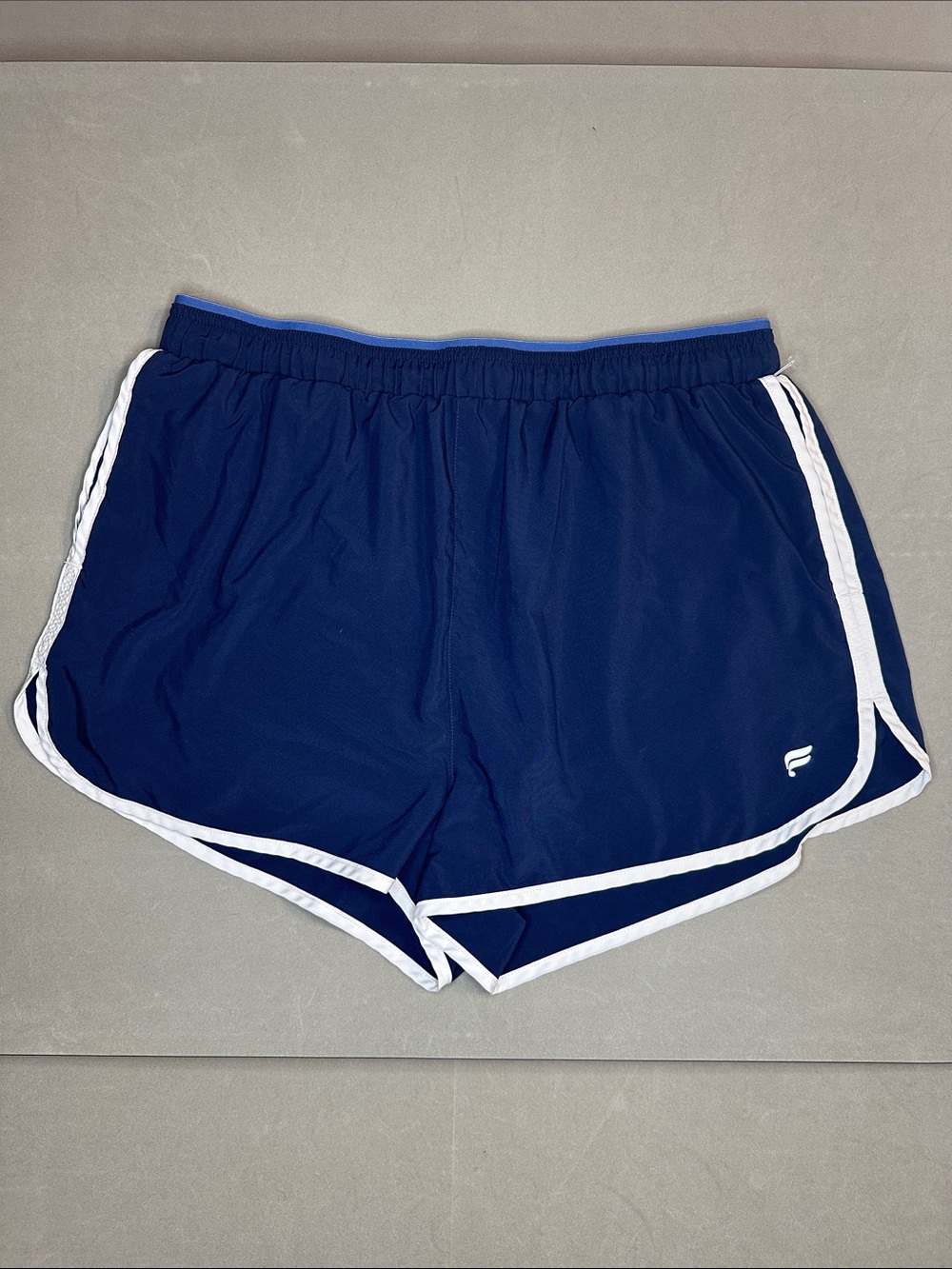 Fabletics Women's Navy and White Athletic Shorts - L*